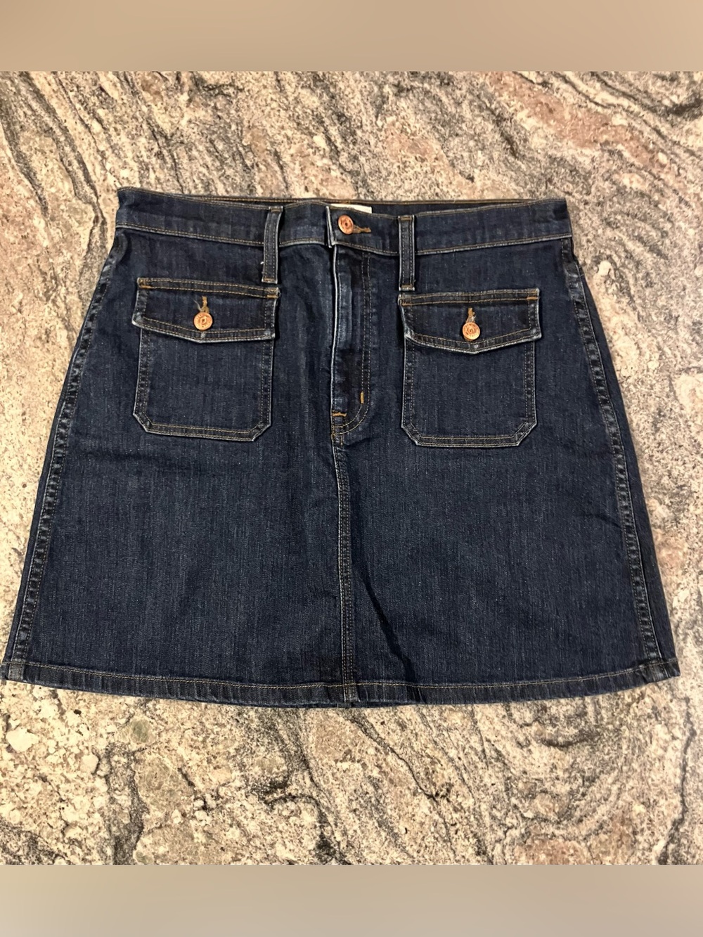 J. Crew Denim Mini Skirt